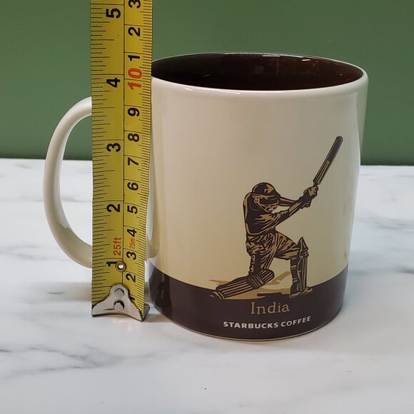Starbucks 2012 India Cricket Global Icon City Collector Series 16oz Coffee Mug - Picture 7 of 8